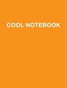 Cool Notebook: Extra Large, Yellow-Orange