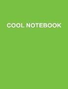 Cool Notebook: Extra Large, Lime
