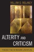 Alterity and Criticism