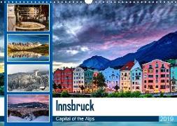 Innsbruck - Capital of the AlpsAT-Version (Wandkalender 2019 DIN A3 quer)