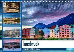 Innsbruck - Capital of the AlpsAT-Version (Tischkalender 2019 DIN A5 quer)