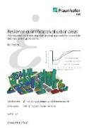 Resilience quantification of urban areas