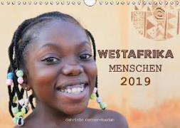 Westafrika Menschen 2019 (Wandkalender 2019 DIN A4 quer)