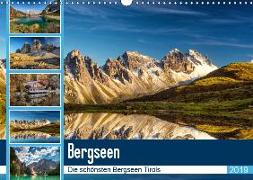 Tiroler Bergseen (Wandkalender 2019 DIN A3 quer)