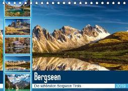 Tiroler Bergseen (Tischkalender 2019 DIN A5 quer)