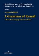 A Grammar of Kusaal