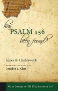 Has Psalm 156 Been Found?