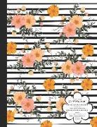 Flowers & Stripes 2019 Planner Organize Your Weekly, Monthly, & Daily Agenda: Features Year at a Glance Calendar, List of Holidays, Motivational Quote