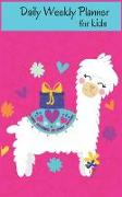 Daily Weekly Planner for Kids: Cute Llama Undated Weekly Planner Activity Plan Pocket Size Writing Journal Notebook and to Do List Calendar Organizer