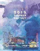 2019 Planner Monthly: 12 Month January 2019 to December 2019 for to Do List Calendar Schedule Organizer and Soclal Media Passwords and Journ