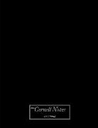 Black Cornell Notes Notebook: Blank Composition Book of Systematic Method Outline Composed of Notebook with Column and Line Format