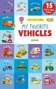 My Favorite Vehicles: 15 Mini Board Books Set