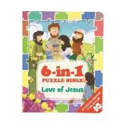 6-In-1 Puzzle Bible: The Love of Jesus