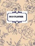 2019 Planner: 2019 P with 12 Months and 52 Weeks Planner