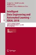 Intelligent Data Engineering and Automated Learning ¿ IDEAL 2018