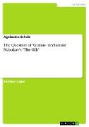 The Question of 'Genius' in Vladimir Nabokov's "The Gift"