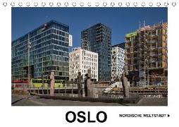 Oslo - Weltstadt mit Charme und Herz (Tischkalender 2019 DIN A5 quer)