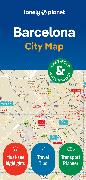 Lonely Planet Barcelona City Map