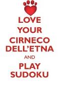 LOVE YOUR CIRNECO DELL'ETNA AND PLAY SUDOKU CIRNECO DELL'ETNA SUDOKU LEVEL 1 of 15