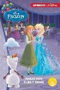 ¡Viaja con Elsa y Anna! : Un monstruo de hielo , La misteriosa nota de Elsa , Un concurso helado : de la película Disney Frozen