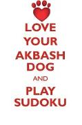 LOVE YOUR AKBASH DOG AND PLAY SUDOKU AKBASH DOG SUDOKU LEVEL 1 of 15