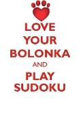 LOVE YOUR BOLONKA AND PLAY SUDOKU RUSSIAN TSVETNAYA BOLONKA SUDOKU LEVEL 1 of 15