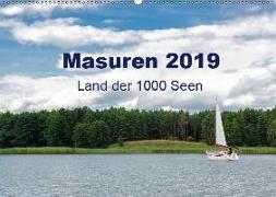 Masuren 2019 - Land der 1000 Seen (Wandkalender 2019 DIN A2 quer)