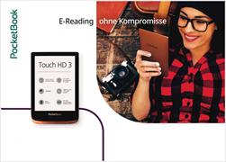 Pocketbook Plakat Touch HD 3. Format A3 quer, einseitig bedruckt