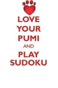 LOVE YOUR PUMI AND PLAY SUDOKU PUMI SUDOKU LEVEL 1 of 15