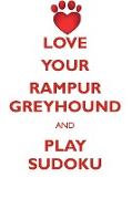 LOVE YOUR RAMPUR GREYHOUND AND PLAY SUDOKU RAMPUR GREYHOUND SUDOKU LEVEL 1 of 15