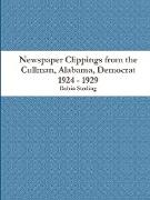 Newspaper Clippings from the Cullman, Alabama Democrat 1924 - 1929