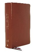 The NKJV, Charles F. Stanley Life Principles Bible, 2nd Edition, Genuine Leather, Brown, Comfort Print
