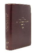 KJV, Charles F. Stanley Life Principles Bible, 2nd Edition, Leathersoft, Burgundy, Thumb Indexed, Comfort Print