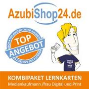 AzubiShop24.de Kombi-Paket Lernkarten Medienkaufmann /frau Digital und Print