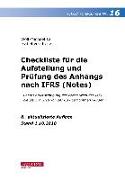 Farr, Checkliste 16 (Anhang n. IFRS), 8. A