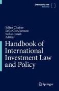 Handbook of International Investment Law and Policy