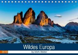 Wildes Europa (Tischkalender 2019 DIN A5 quer)