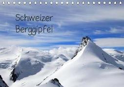 Schweizer Berggipfel (Tischkalender 2019 DIN A5 quer)