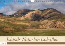 Islands Naturlandschaften (Wandkalender 2019 DIN A4 quer)