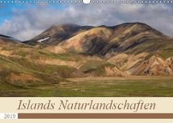 Islands Naturlandschaften (Wandkalender 2019 DIN A3 quer)