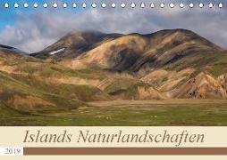 Islands Naturlandschaften (Tischkalender 2019 DIN A5 quer)
