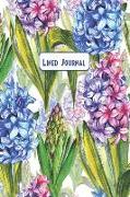 Lined Journal: Watercolor Hyacinths