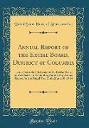 Annual Report of the Excise Board, District of Columbia