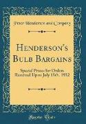 Henderson's Bulb Bargains