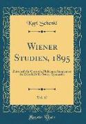 Wiener Studien, 1895, Vol. 17