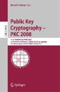 Public Key Cryptography ¿ PKC 2008