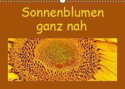 Sonnenblumen - ganz nah (Wandkalender 2019 DIN A3 quer)