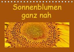 Sonnenblumen - ganz nah (Tischkalender 2019 DIN A5 quer)