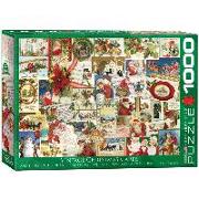 Christmas Greetings. Puzzle 1000 Teile