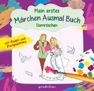 Mein erstes Märchenausmalbuch mit Pinsel und Farbpalette: Dornröschen